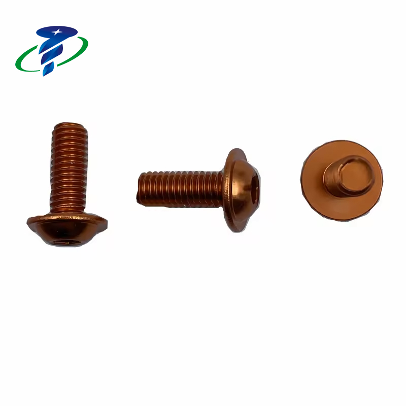 Aluminum Washer Button Head Decorative Screw