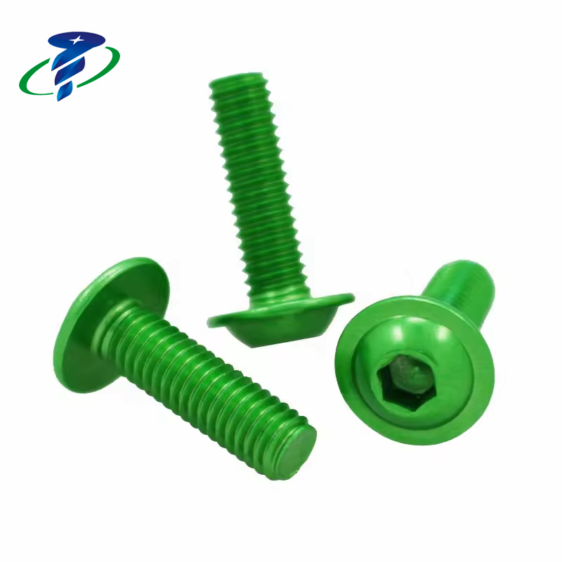 hexagon Socket Button Head Anodized Screw