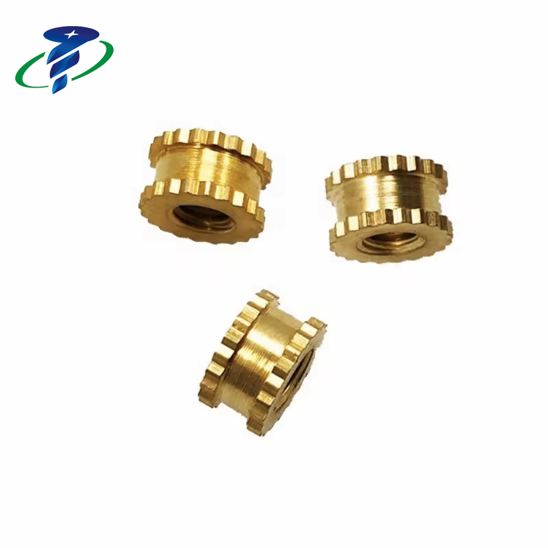 Brass Knurled Thread nut