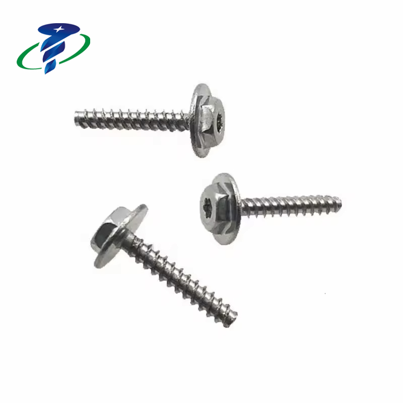 Hex Washer Head Thread Triangular Screws