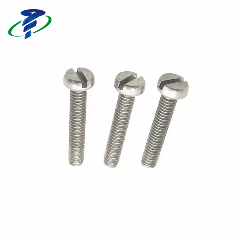 Slotted Cheese Head Machine Screw