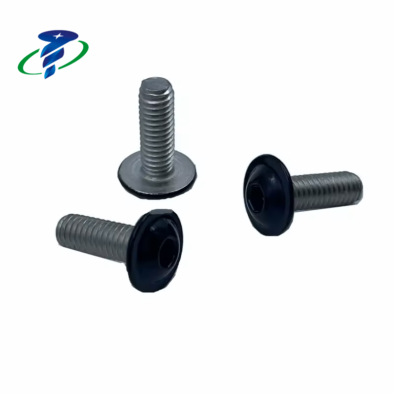 Black Round Head Stainless Steel Zinc Carriage Bolt