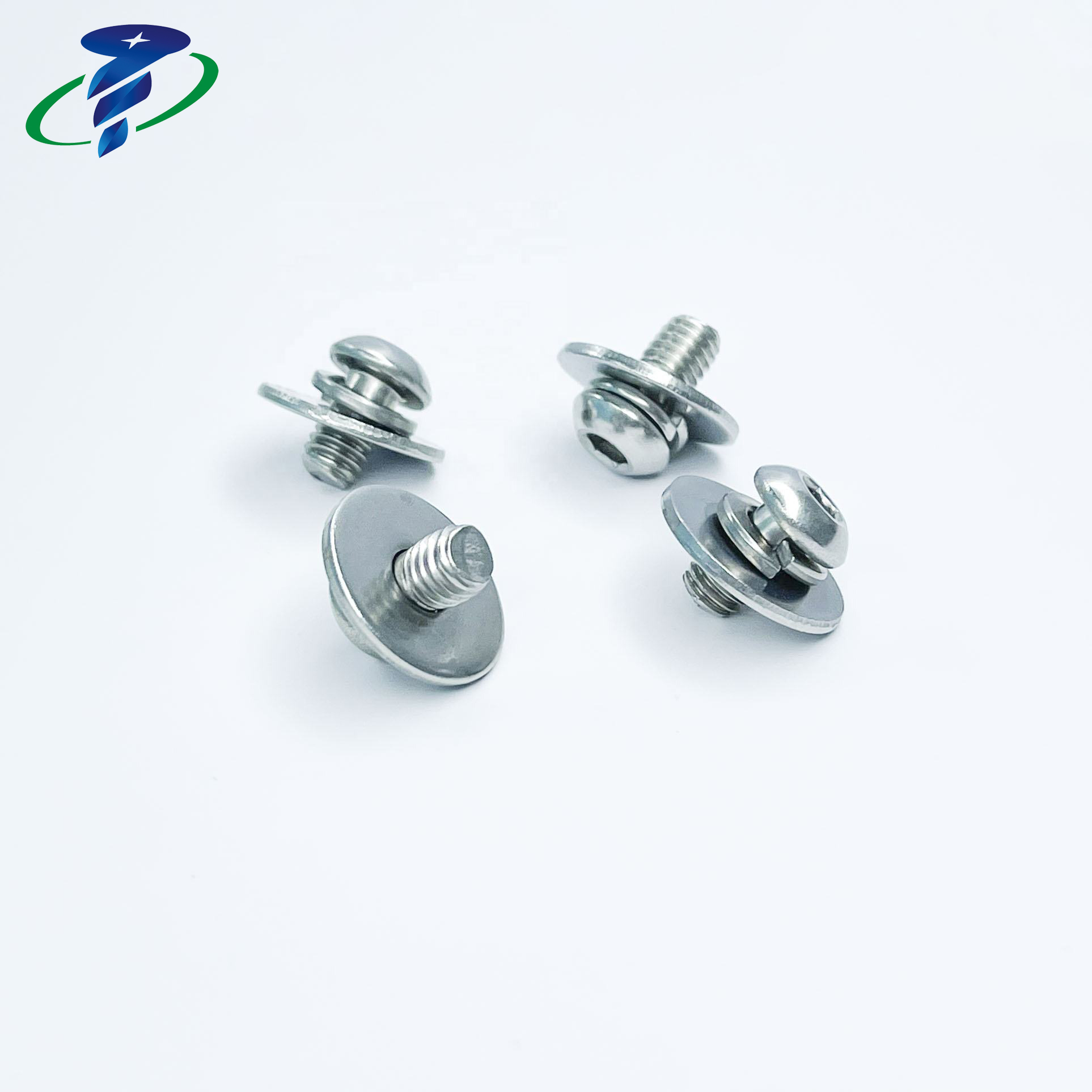 screw with locking washers