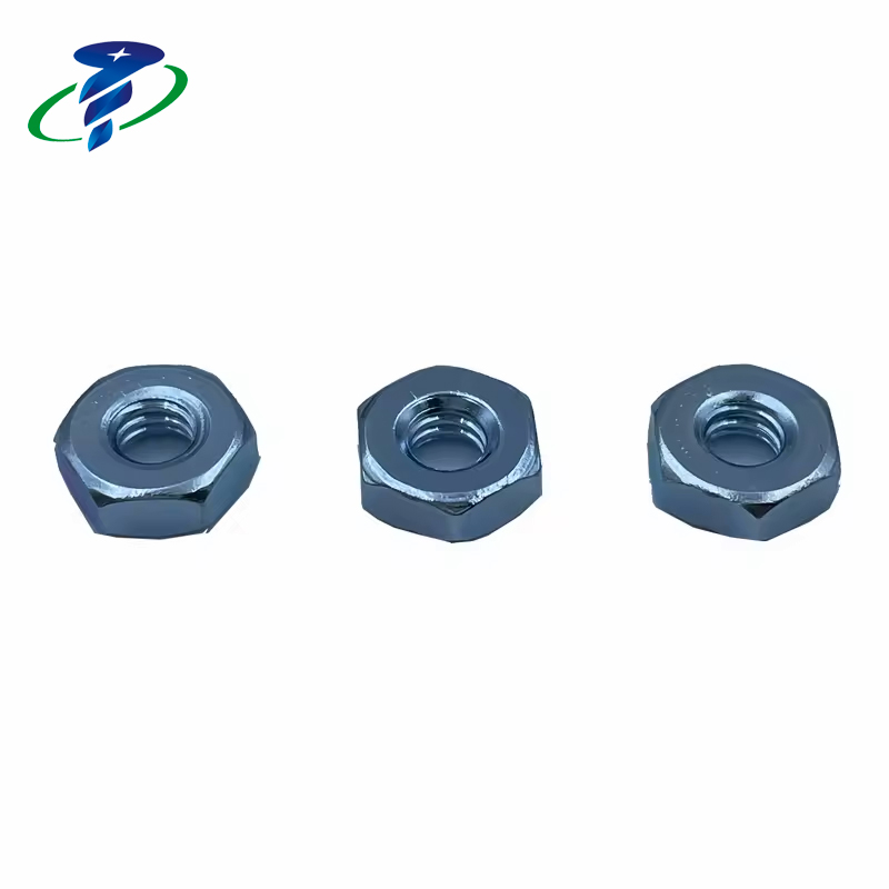 m3 To M100 Carbon Steel Din934 Iso 4032 Hex Nut Hexagon Nuts
