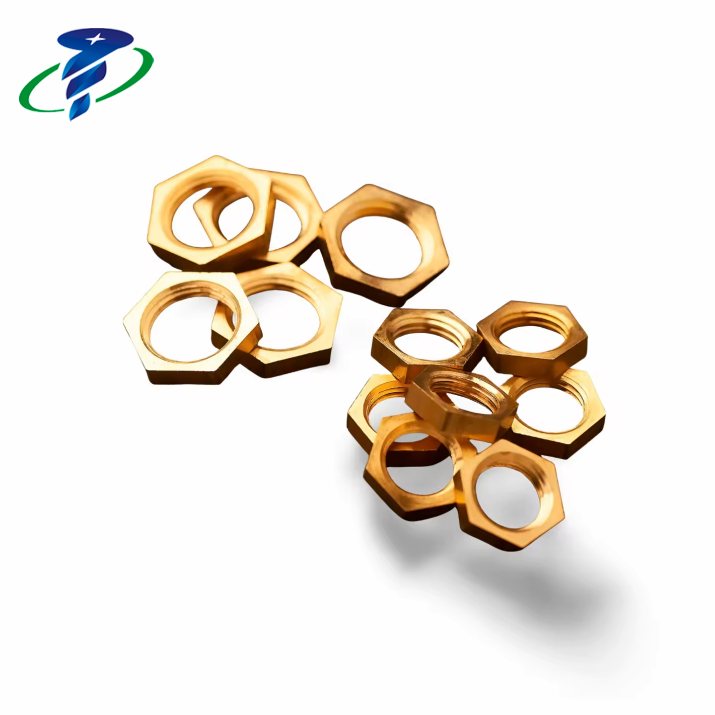 Precision Machined Brass Nut Engineered For Automotive Applications
